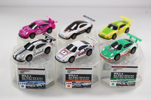ポルシェ　カレラカップジャパン　プルバックカーコレクション　全6種コンプリートセット　非売品